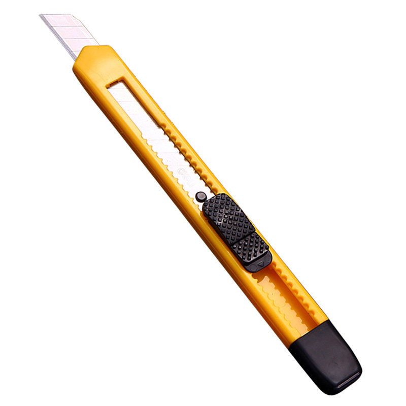 10支装得力9mm小号美工刀便携迷你快递开箱介刀美工刀