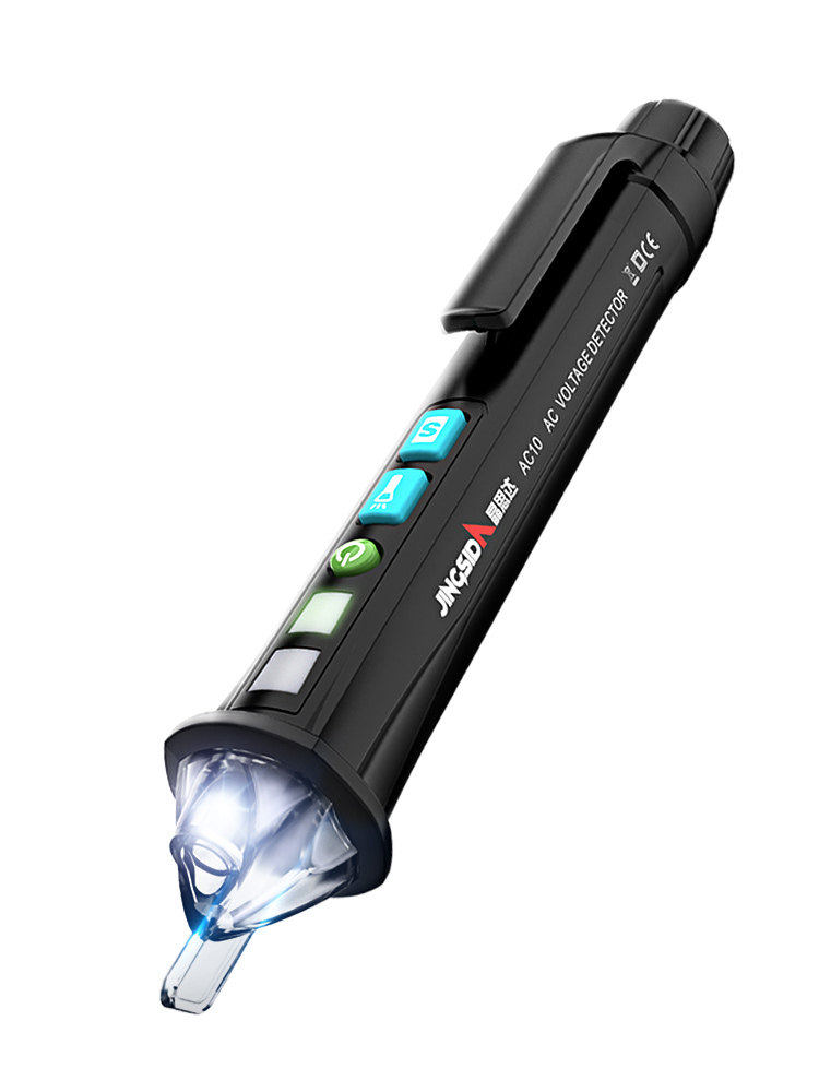 led带灯多功能数显感应测电笔