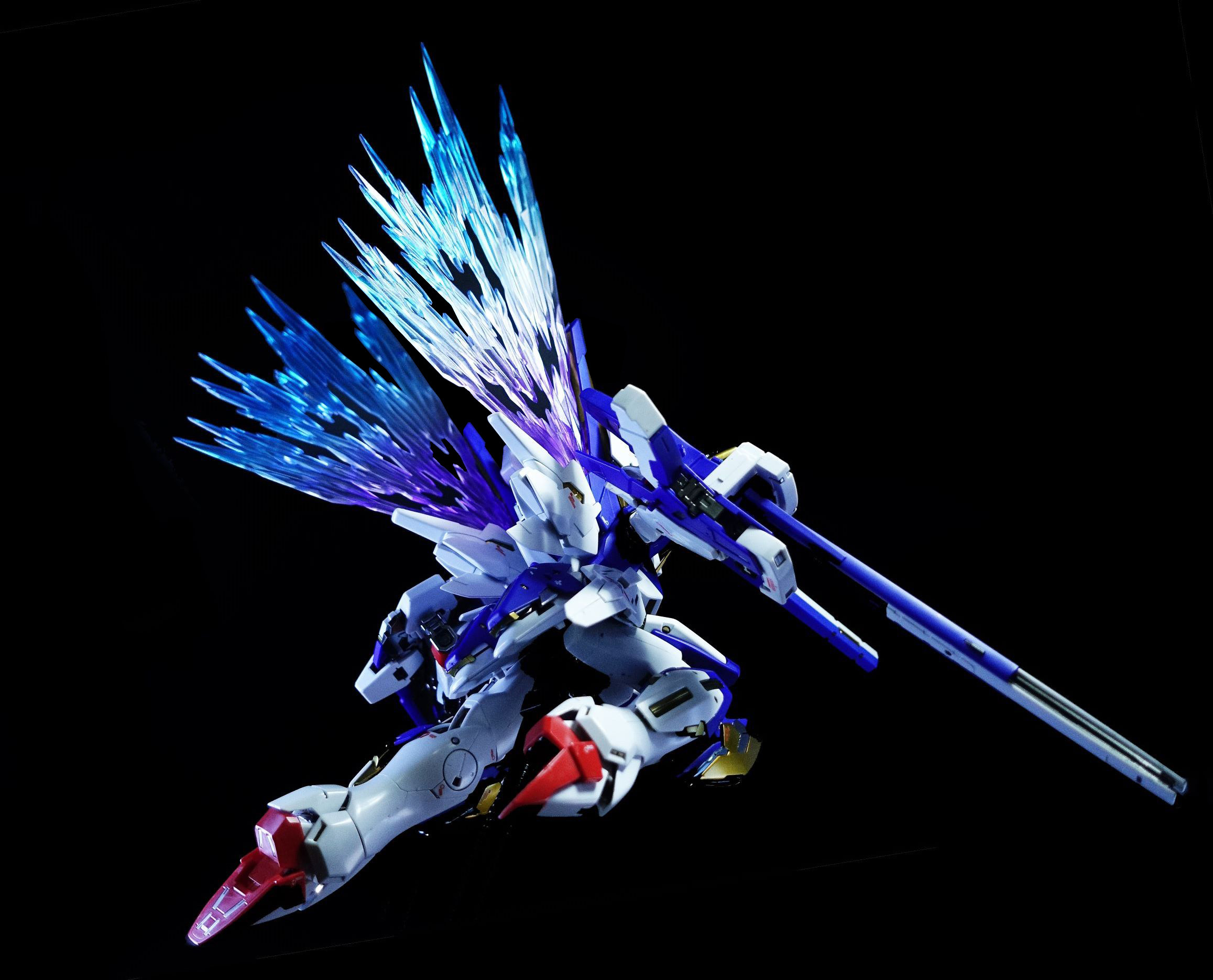 现货包邮mgv2ab高达卡版光翼特效光之国创机甲