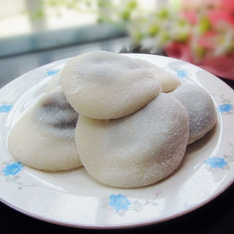 糯米米果豆沙团子原味米糕糍粑嵊州特产传统中式糕点