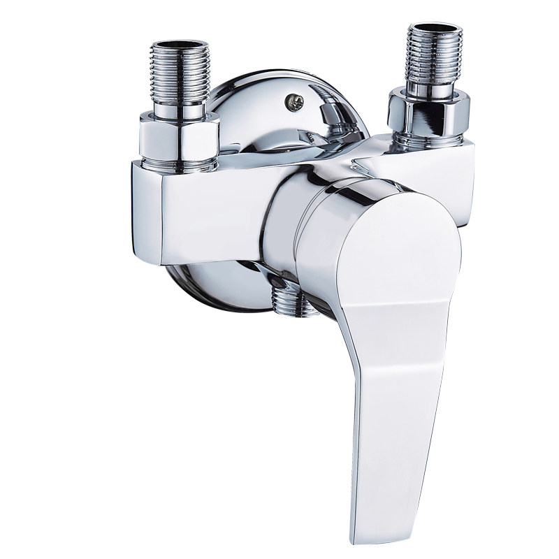 反向全铜明装淋浴水龙头太阳能电热水器混水浴缸淋浴龙头