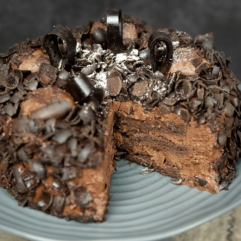 窝夫小子德式经典巧克力松露巧克力蛋糕慕斯生日蛋糕同城配送北京