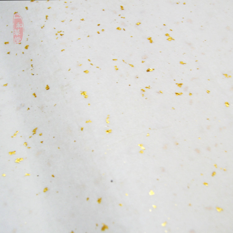 泾县半生洒银作品专用国画书法定制熟宣四尺宣纸