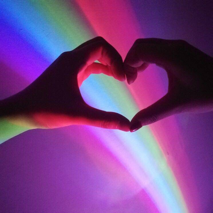 韩国ins彩虹小夜灯浪漫少女网红装饰拍照道具五彩创意