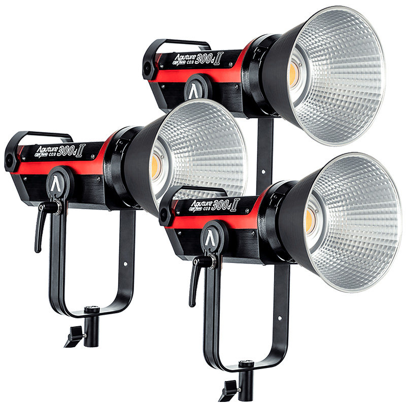 爱图仕lsc300dii三灯美颜补光灯短视频主播led影室影室灯