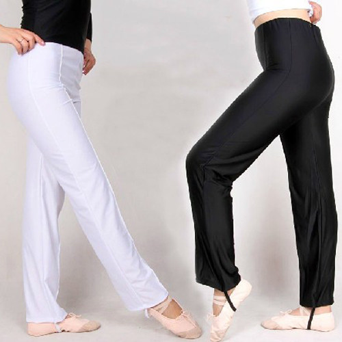 氨纶大口北京恋舞舞蹈踩脚形体健美裤广场舞裤子健美操下装