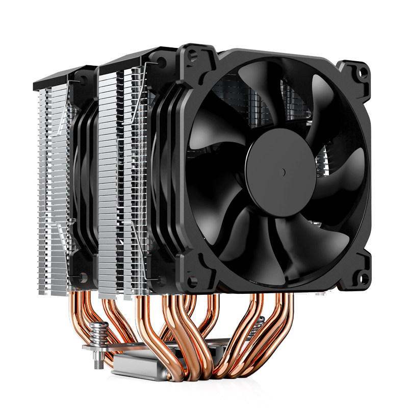 乔思伯cr2200itx双塔热管机箱迷你cpu散热器am4散热器