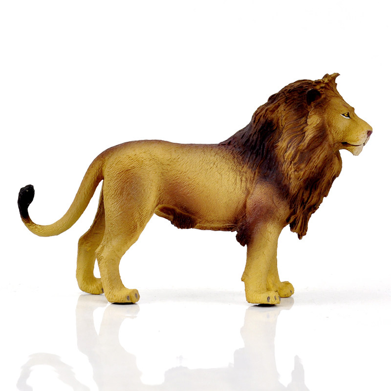 正品英国collecta非洲雄狮狮子仿真动物模型认知仿真