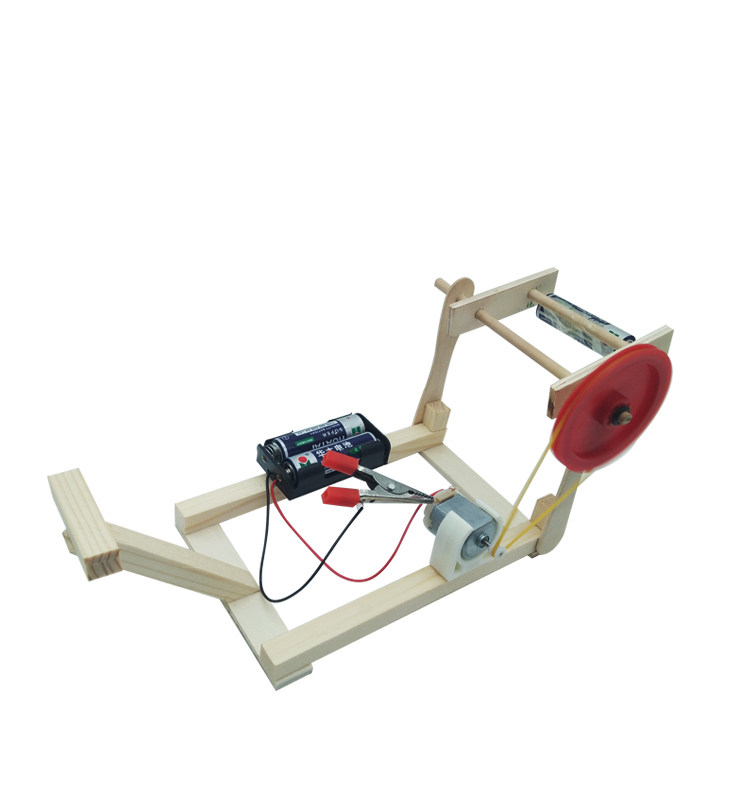 打夯机科学实验器材科技制作实验发明创造创客小问号科学实验