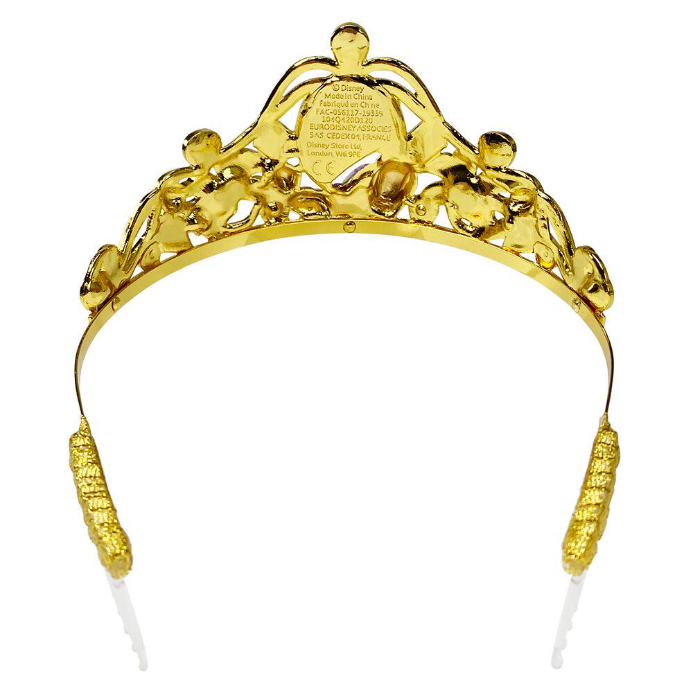现货美国迪士尼乐佩长发公主皇冠女孩头饰礼服发饰