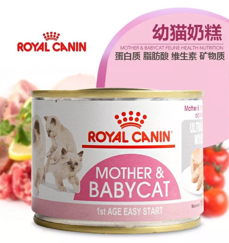 丸家进口粉罐皇家奶糕幼猫离乳辅食孕猫罐头猫零食罐