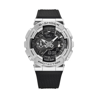 卡西欧金属八角农家橡树时尚运动石英手表gm-110b-1agm-110-1a日韩