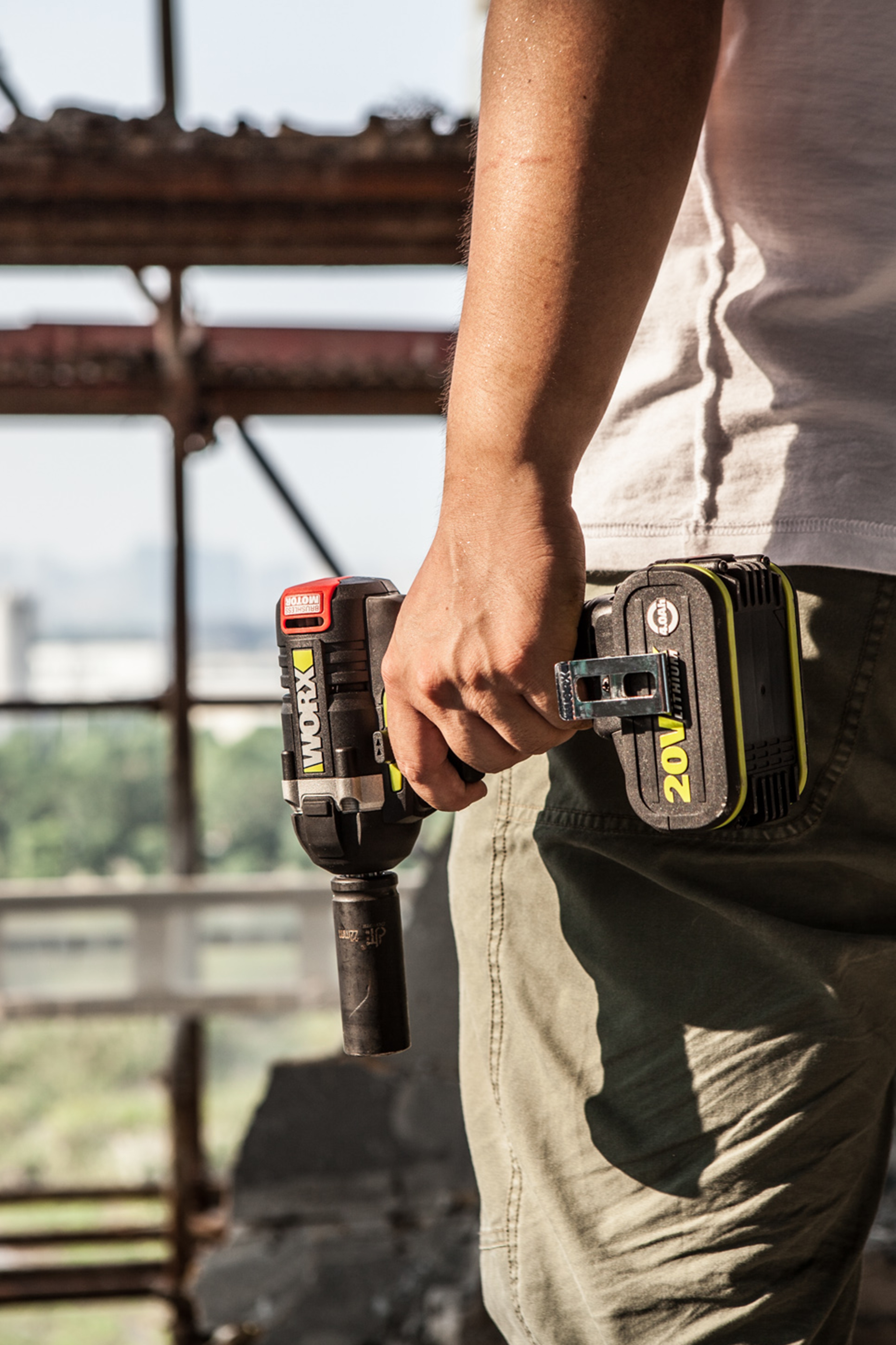 威克士无刷电动扳手wu278充电扳手锂电架子工脚手架冲击扳手风炮