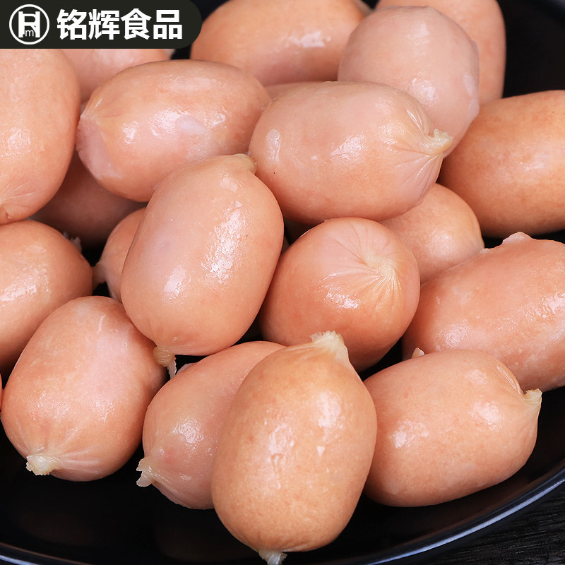 安井脆骨啵啵肠25kg速冻火锅麻辣烫一口肠关东煮豆捞脆骨肠食材