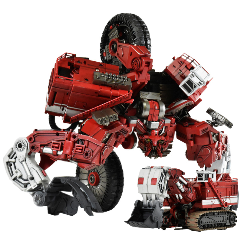 ds01挖土机水泥狂派合体大力神建造破坏者devilsaviour变形金刚模型
