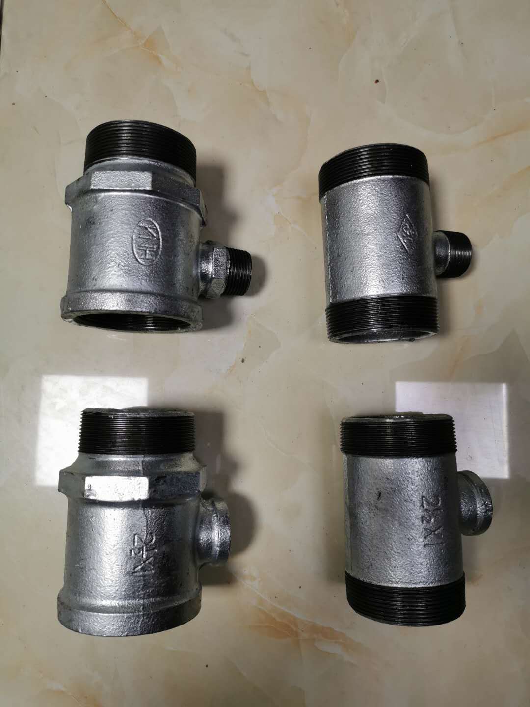 三通内外消防dn65省时异径弯头消火栓专用三通