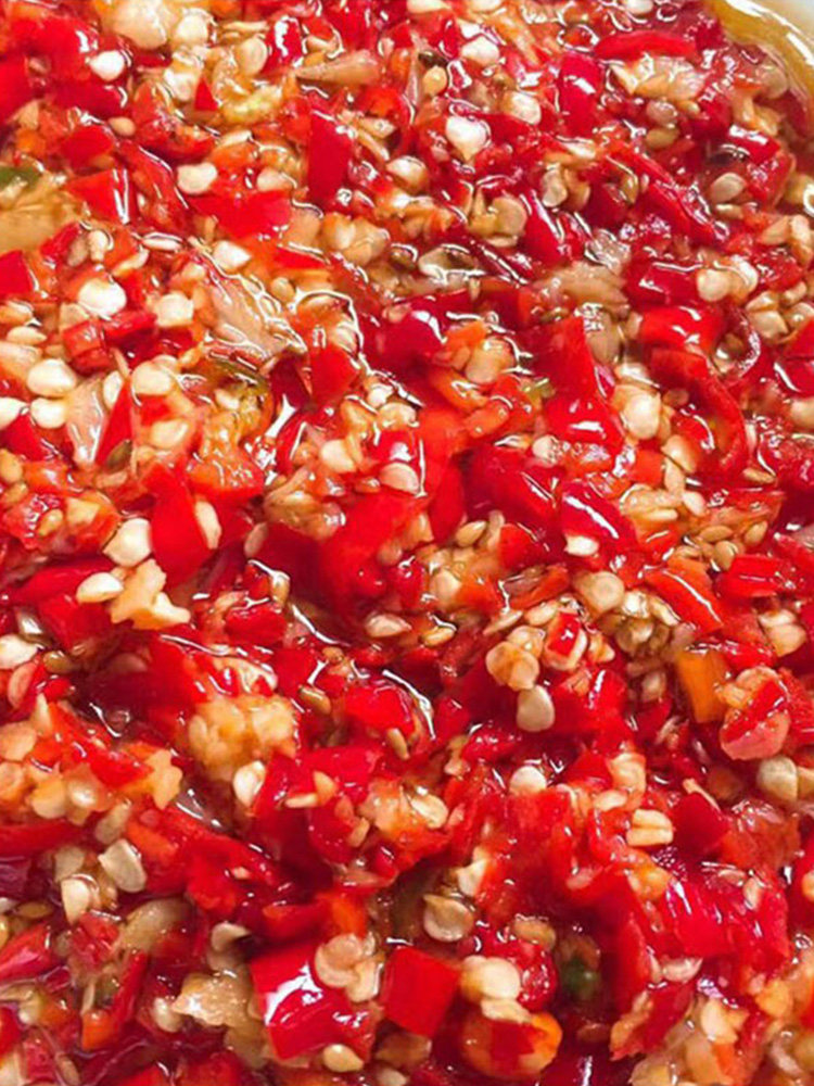 荆公剁椒酱蒜辣椒酱超辣江西特产紫蒜辣酱特辣辣椒酱