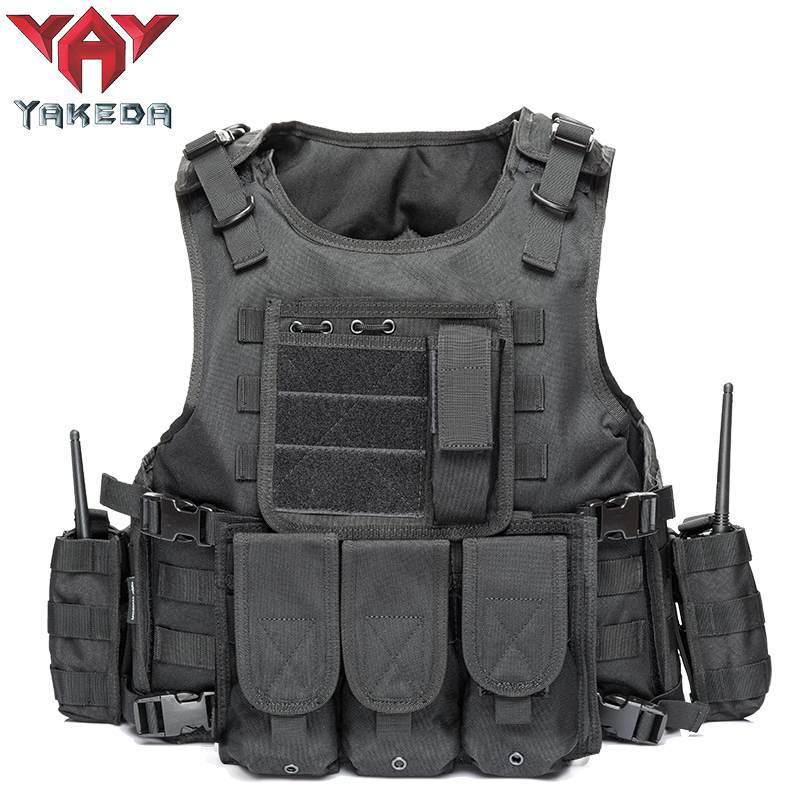 雅科达战术背心户外用品装备军迷野战战术马甲男丛林探险战术服