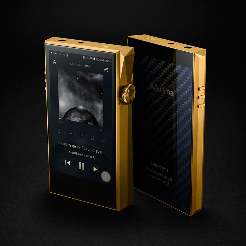 艾利和 a&ultima sp1000m 256g黄铜镀金版 hifi音乐播放器便携式触摸