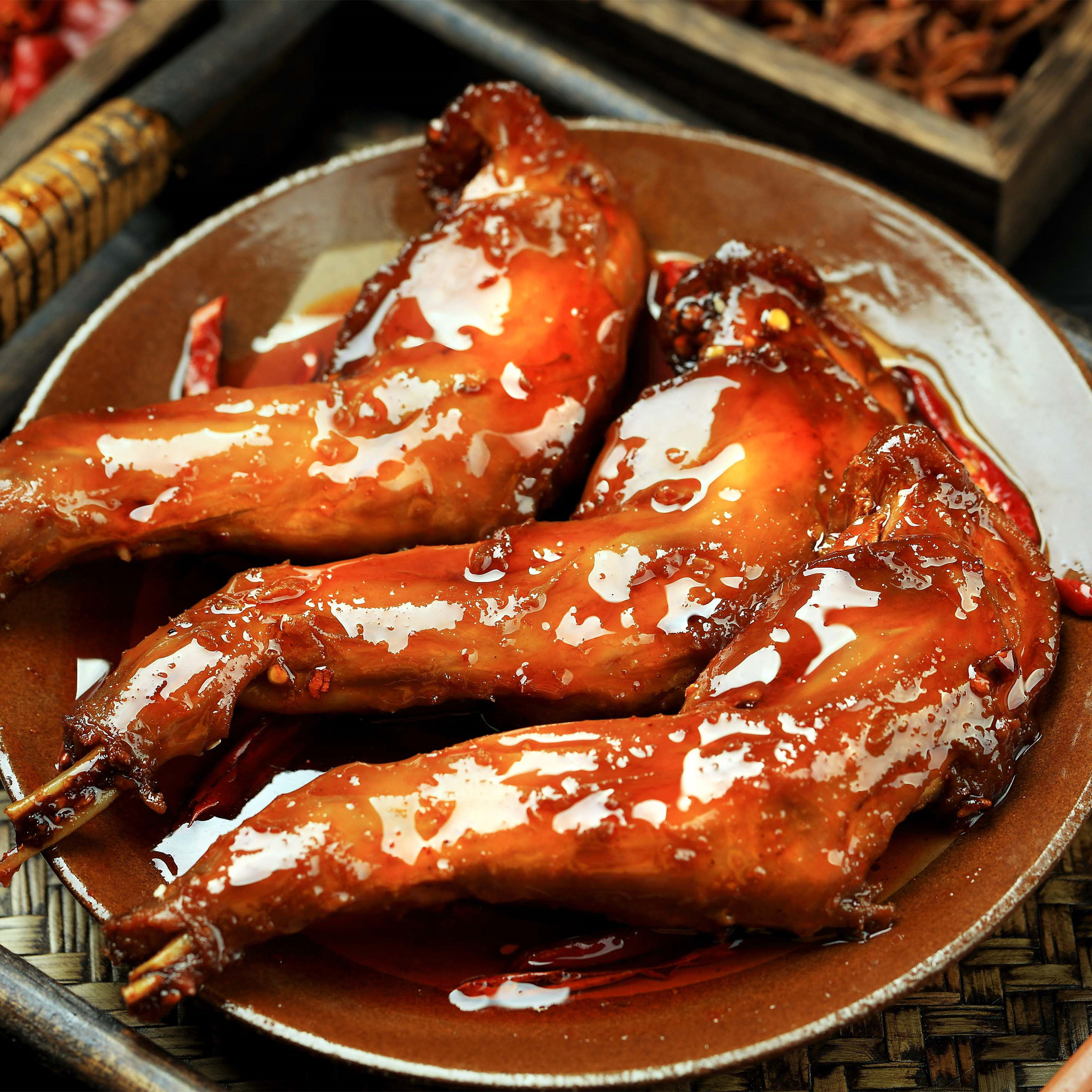 6包星际老男孩私房肉冷吃兔腿零食前腿两只装包邮小色妈妈