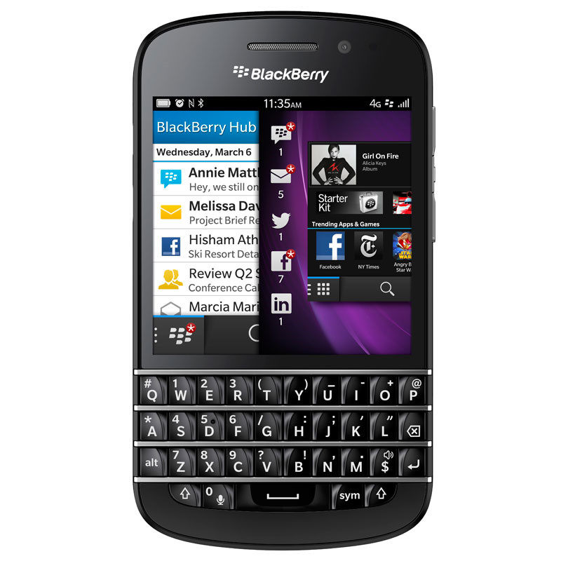 blackberry/黑莓 key2 q10 电信三网全键盘学生可爱戒网瘾手机