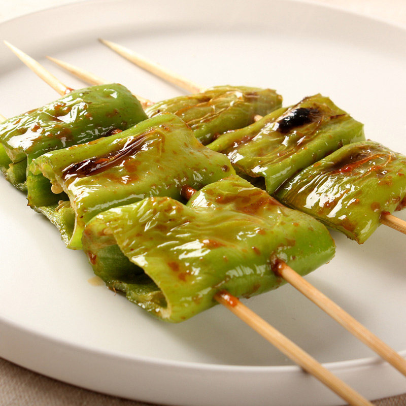 烧烤尖椒5串北京户外羊肉串食材半成品新鲜菜品其它