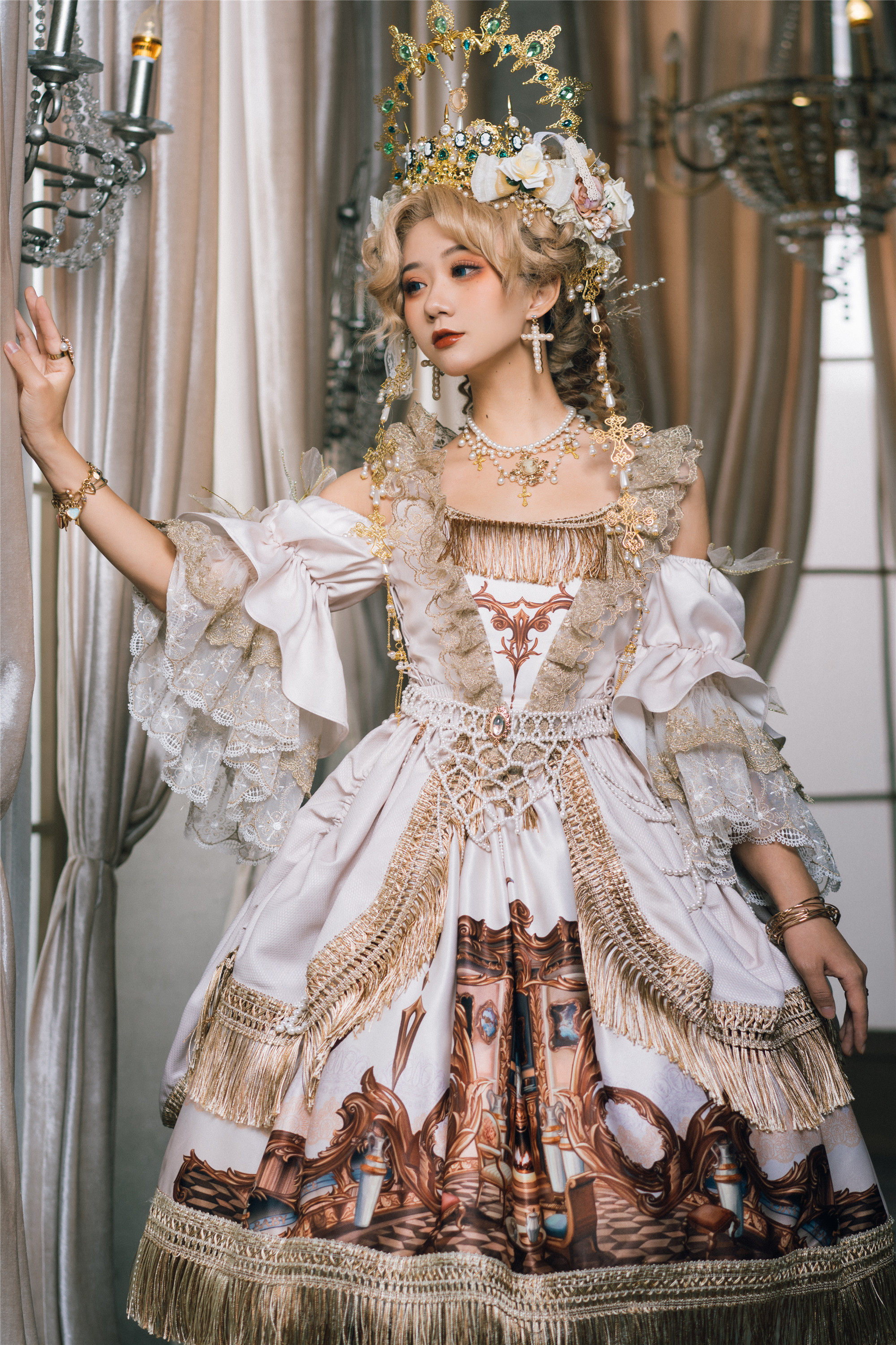 拜占庭之现货掉落原创lolit洋裙lolita洛丽塔连衣裙