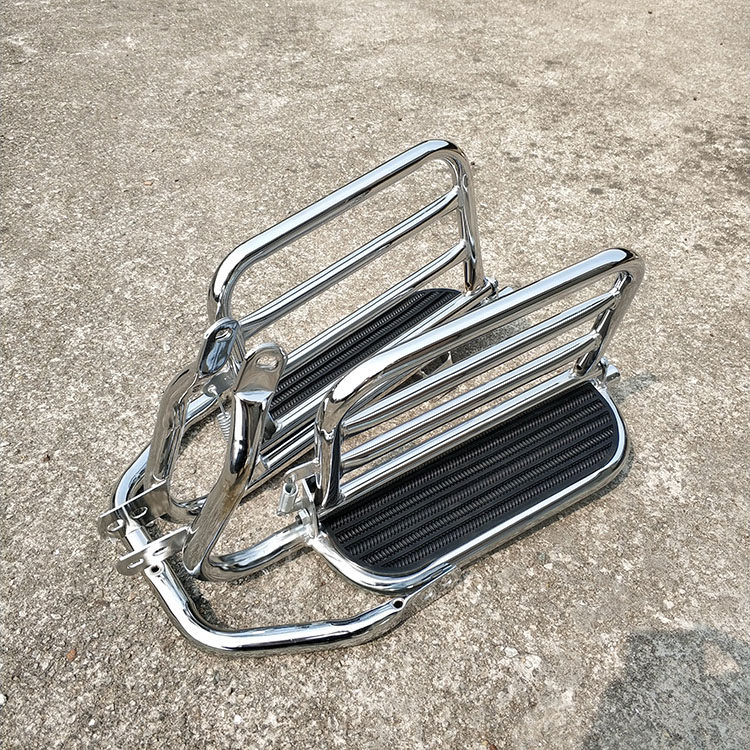 gn1252f太子摩托车侧翻货架改装配件通用濠江hj1258摩托车车架