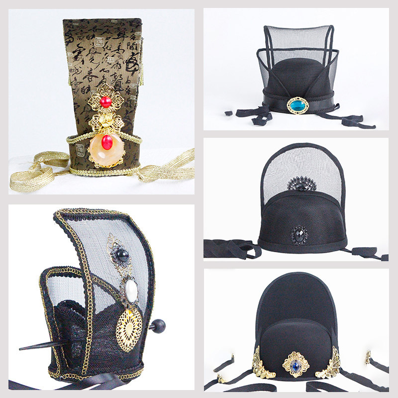 古装影视明朝皇帝登基头饰古代公子太子大臣帽子