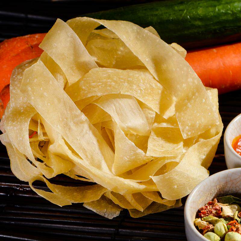 白家阿宽红油面皮酸辣味105g/袋干拌方便面皮成都特产麻辣凉皮