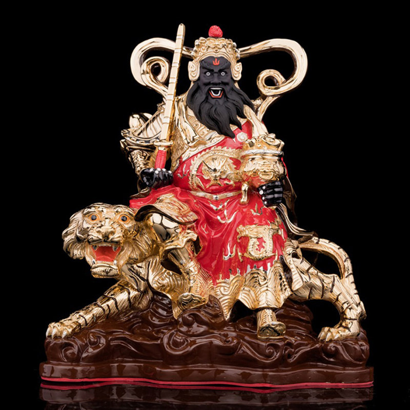 摆件五路元帅赵元帅赵玄坛武财神台湾神像盛凡公明摆件