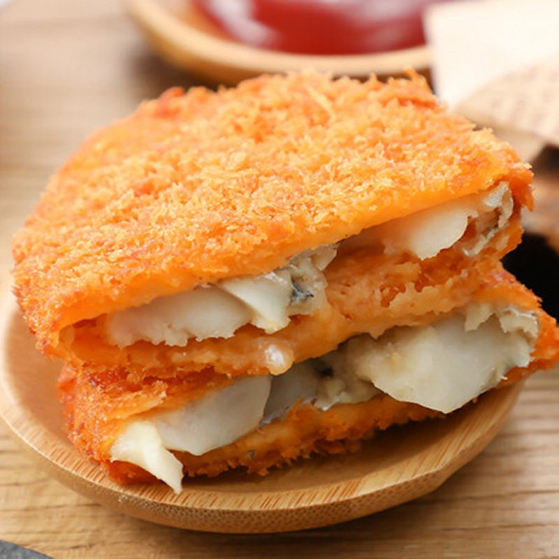 汉堡亚洲渔港鱼排原味深海鳕鱼鱼肉堡食商用鳕鱼