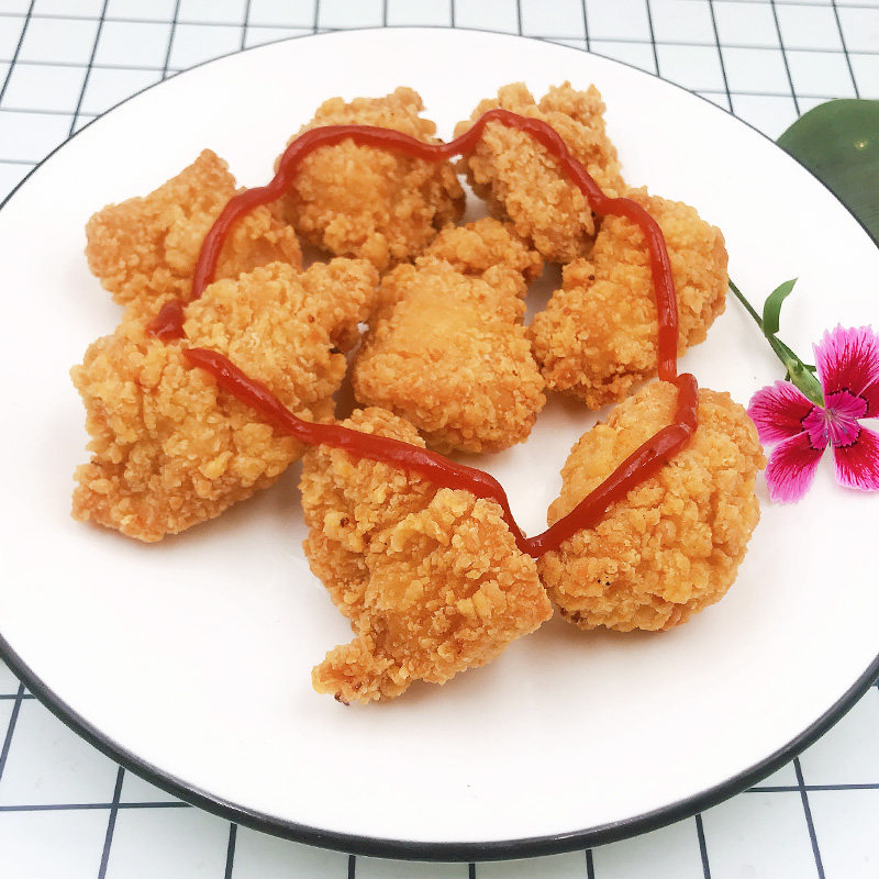 炸鸡韩式孚德1kg原味裹粉带骨鸡块冷冻吮指其它