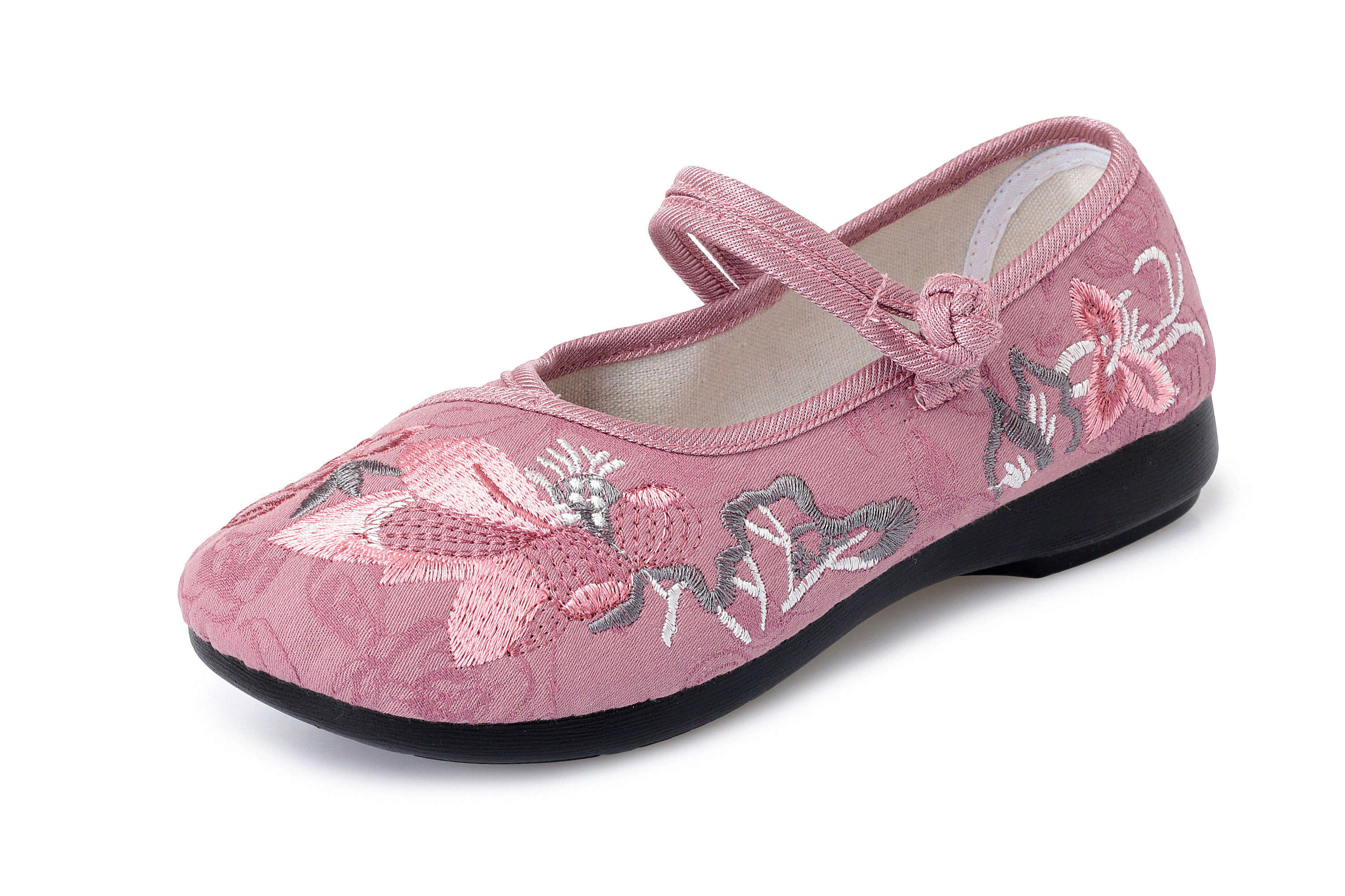 老北京布鞋绣花鞋平底中国国风妈妈民族风绣鞋汉服鞋子布鞋