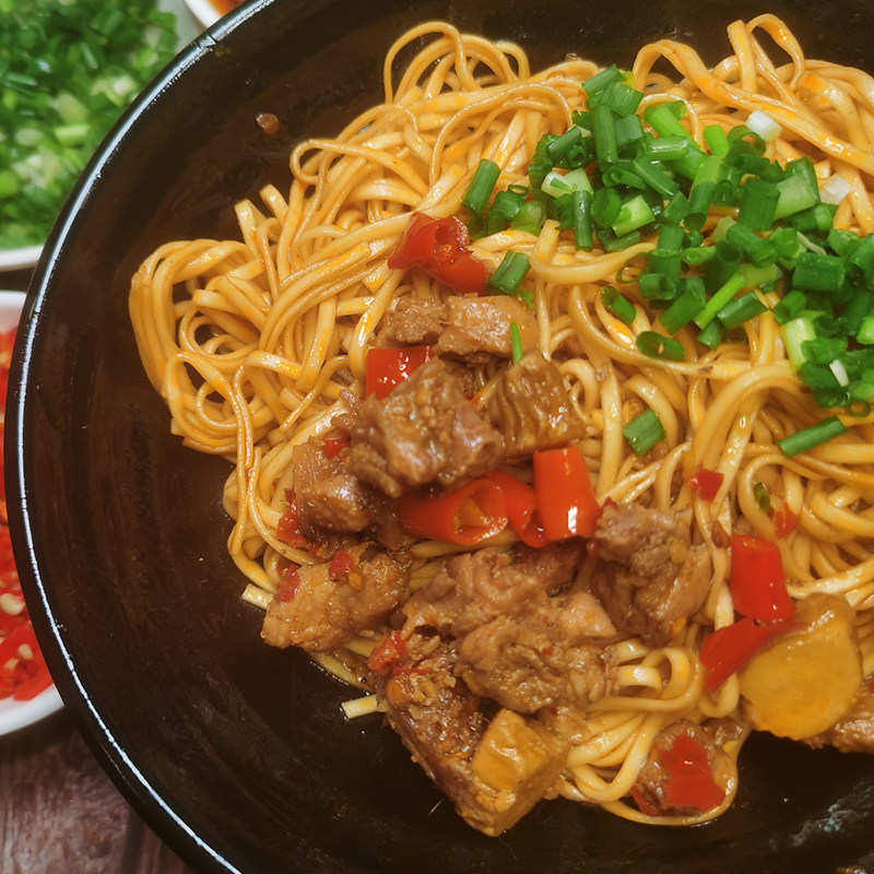 宜宾5份四川特色姜鸭面调料特产面燃重庆小面面条