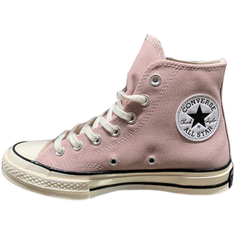 converse/匡威2022男女新款蜜桃粉休闲高帮帆布鞋a00749c a00751c