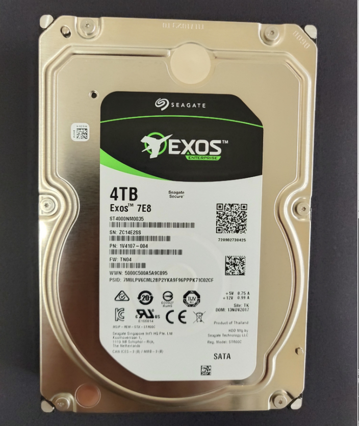 seagate希捷st4000nm0035银河银河系系列4t企业级服务器sata3机械硬盘