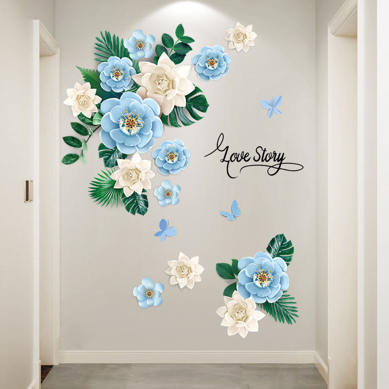 墙壁遮丑装饰房间贴纸自粘卧室衣柜贴画墙贴墙贴