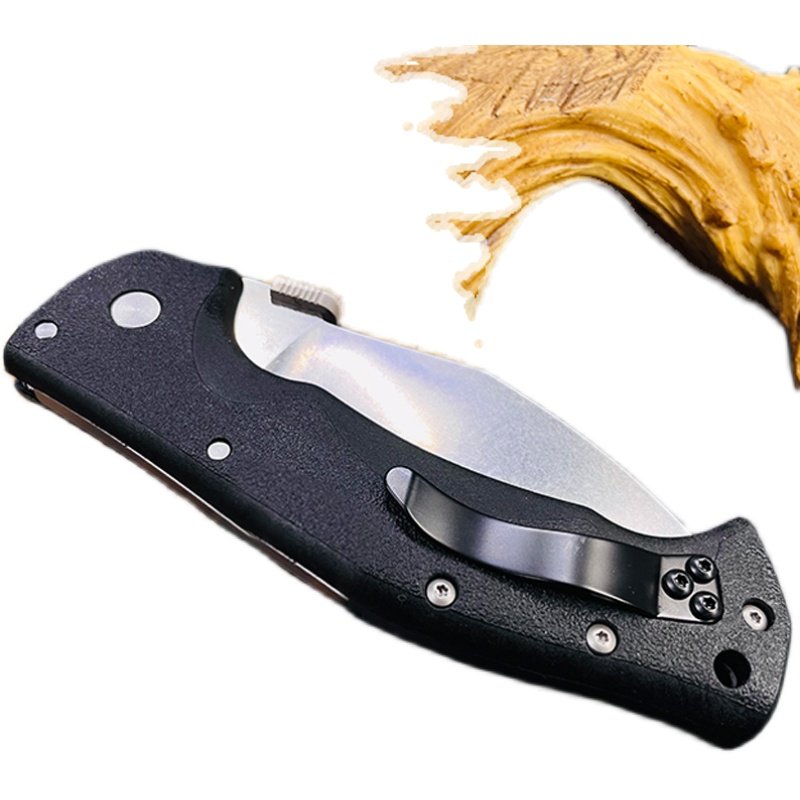 美国冷钢coldsteel全齿首领户外工具刀62kgcms防身装备刀具停产款