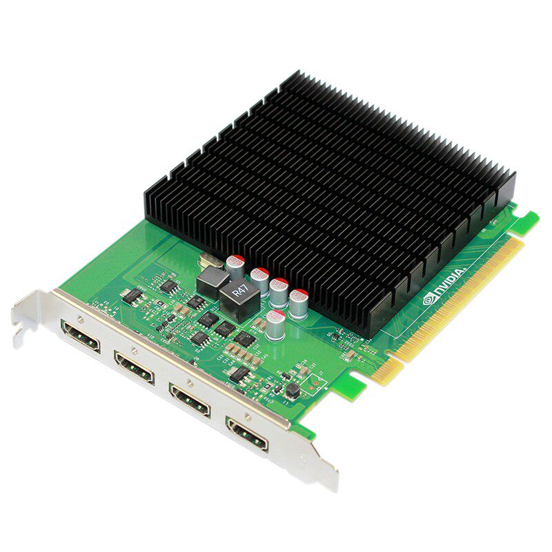 显卡4hdmi旌宇gt7202g原生接口多屏拼接扩展显卡