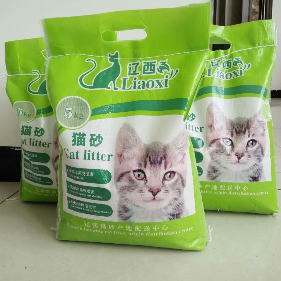 辽西膨润土猫砂5kg全国包邮结除臭去味吸水快少猫砂