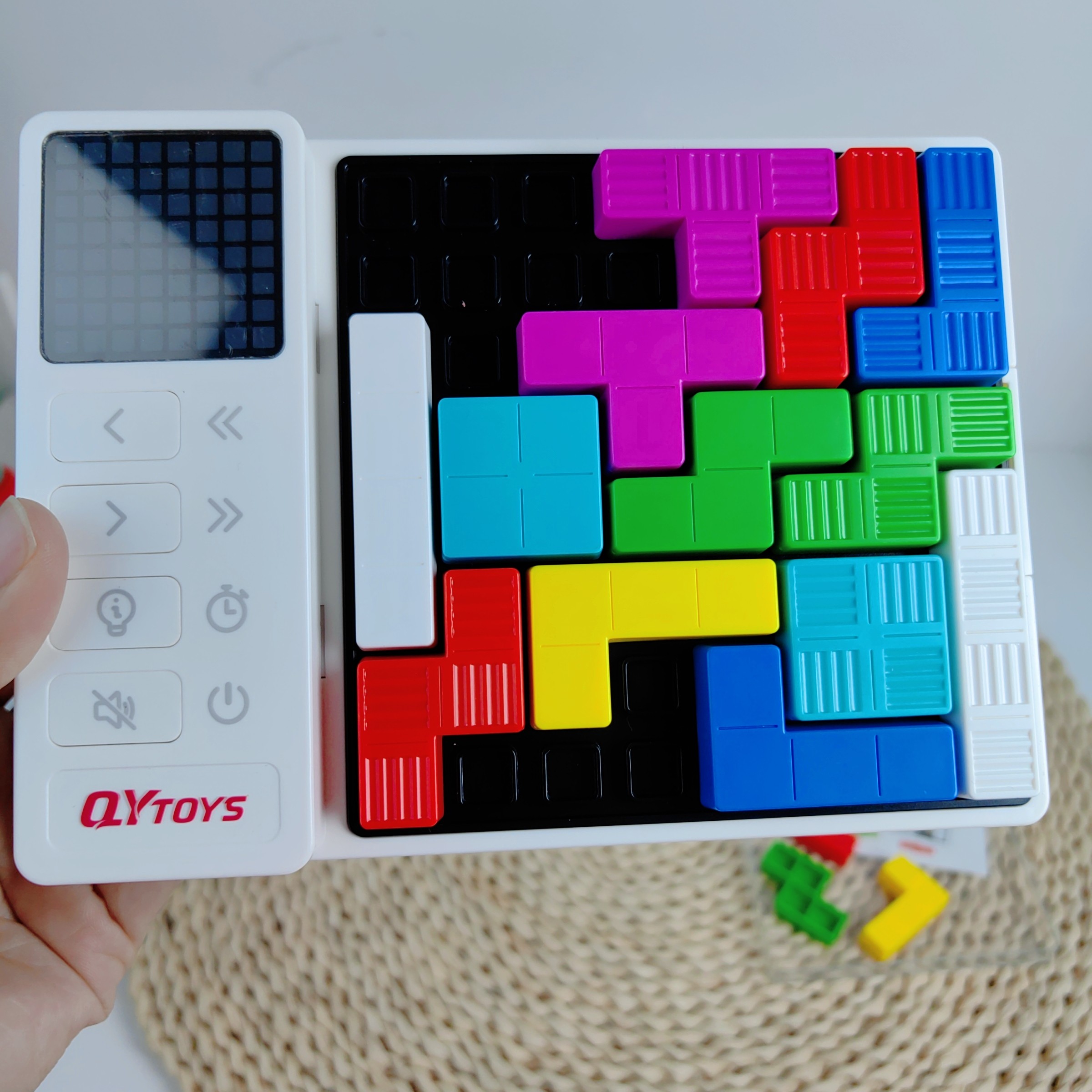 奇艺最强大脑智能电子拼图逻辑思维训练积木游戏儿童拼图