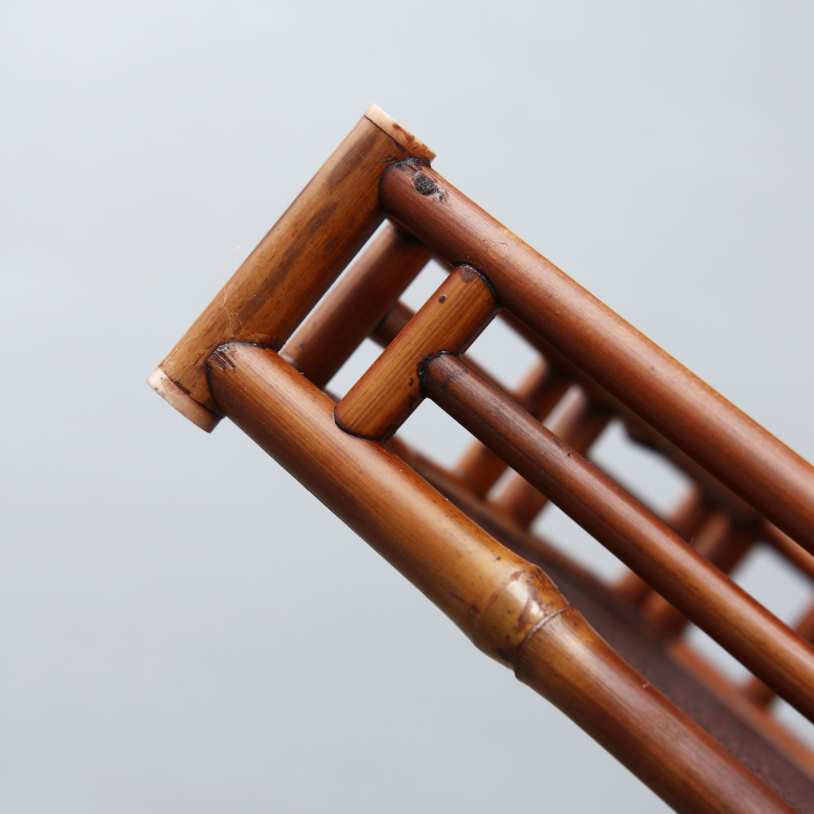 山山山竹木风眼竹文竹制日本托盘茶盘家用茶室茶盘