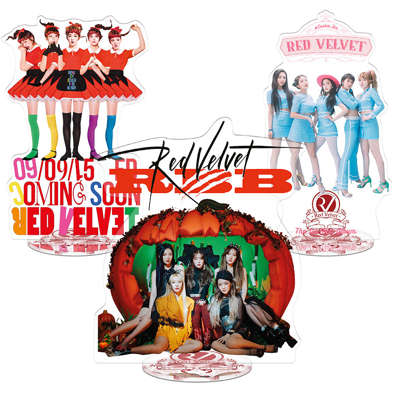 红贝贝贝redvelvet红色天鹅绒裴珠朴秀荣同款周边影视