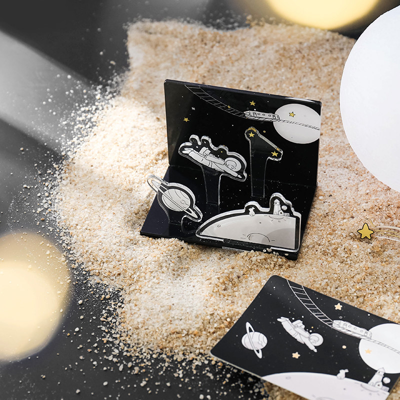 杂啊阿又一天月球邮递员系列盲盒原创个性diy潮玩盲盒