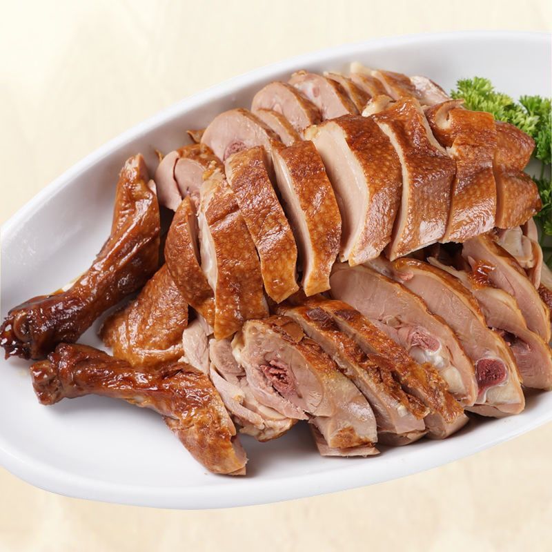 清真卤鸭鸭肉800g鸭子板鸭酱香秘制酱鸭南京鸭肉零食