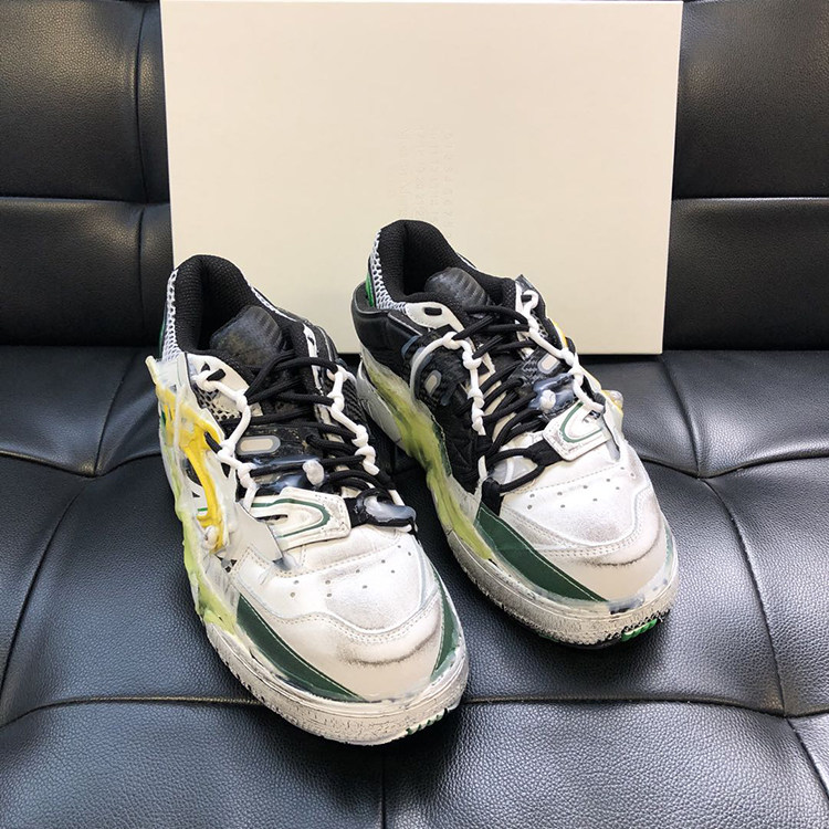 maisonmargiela绿色溶解老爹球鞋单鞋