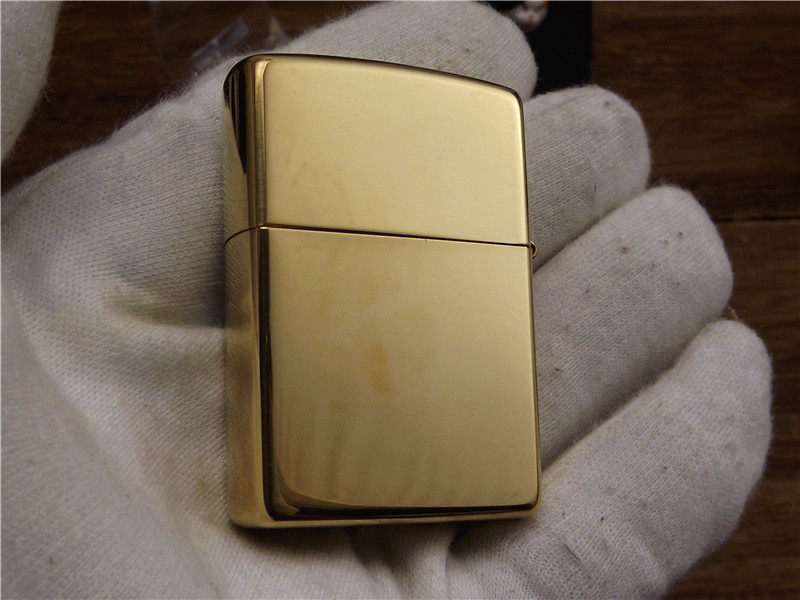 zippo打火机全新14年纯铜钢丝丝网绅士黑格原装zippo