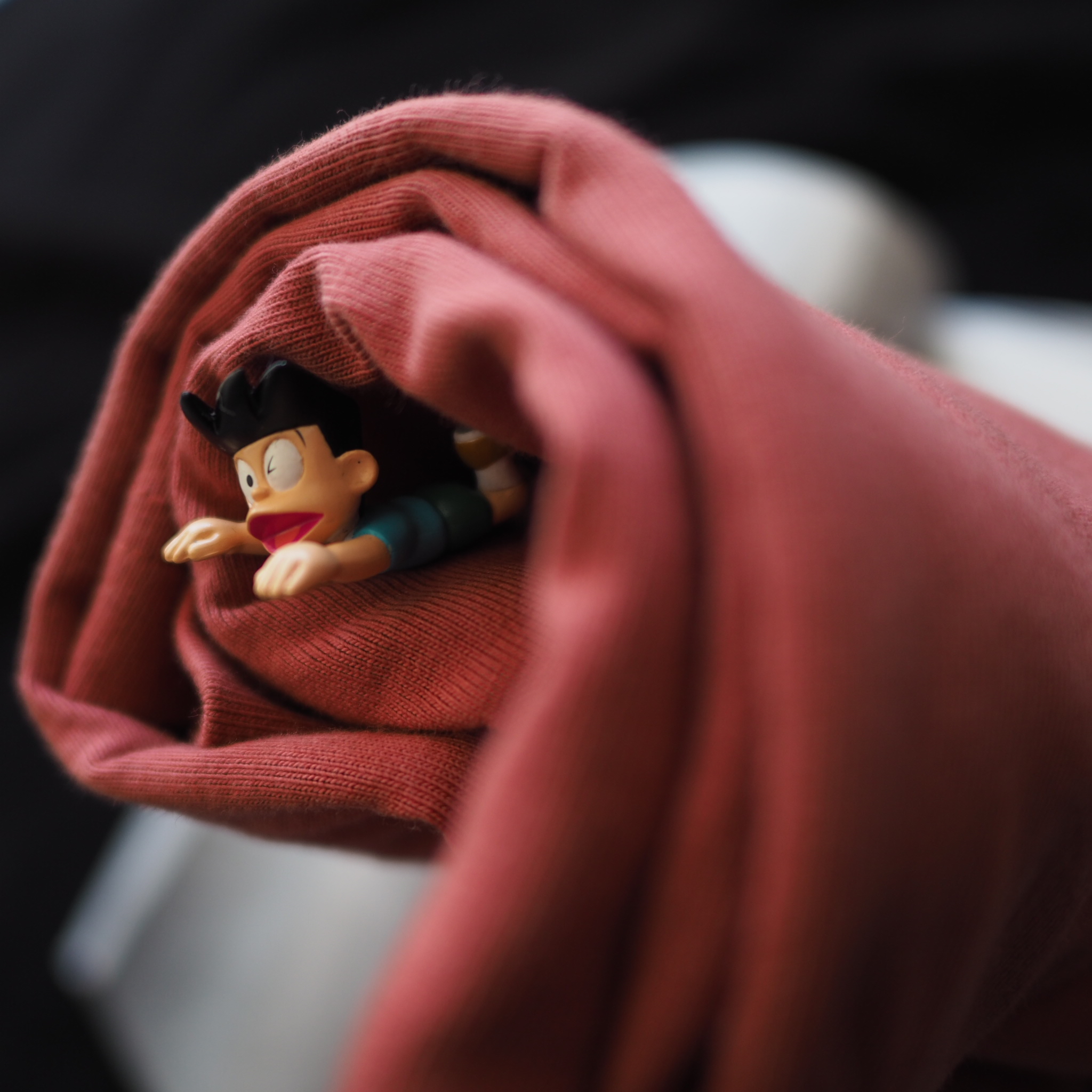 过载商店黯淡西瓜红纯棉轻微磨毛圆领短袖t恤无缝桶织男女基础款