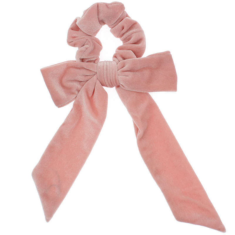 acane金丝绒超大蝴蝶结飘带ins韩国日系超仙气质文艺发圈绳头饰品